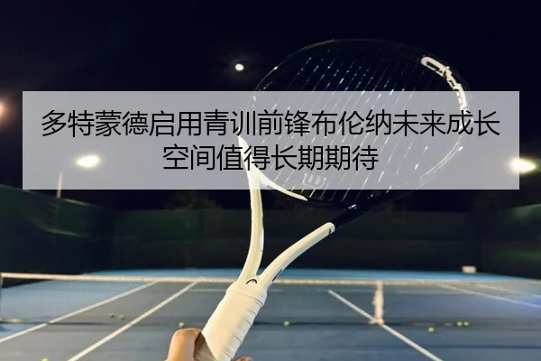 多特蒙德启用青训前锋布伦纳未来成长空间值得长期期待